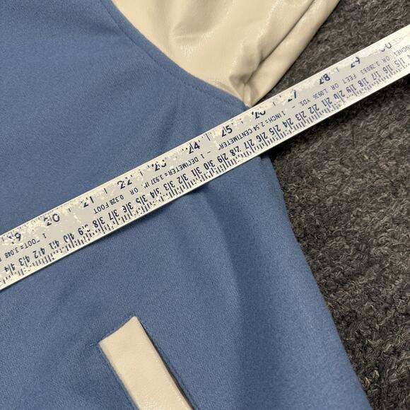 Aelfric Eden Jacket XL Blue Foaming Letter Love 1965 Letterman Varsity Retro - Picture 7 of 14